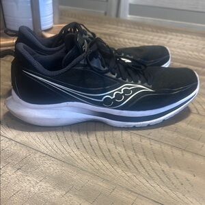 Saucony Black and White Athletic Sneakers